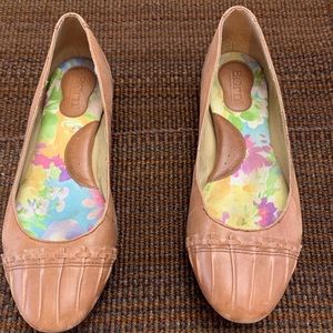 Born flats. Tan colored